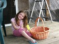 Ashley with basket